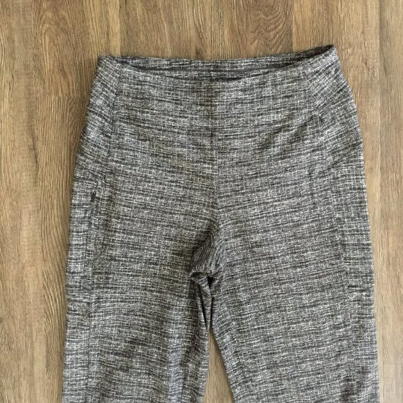 Lululemon Run On Jogger Ringspun Denim Black White - Picture 6 of 15